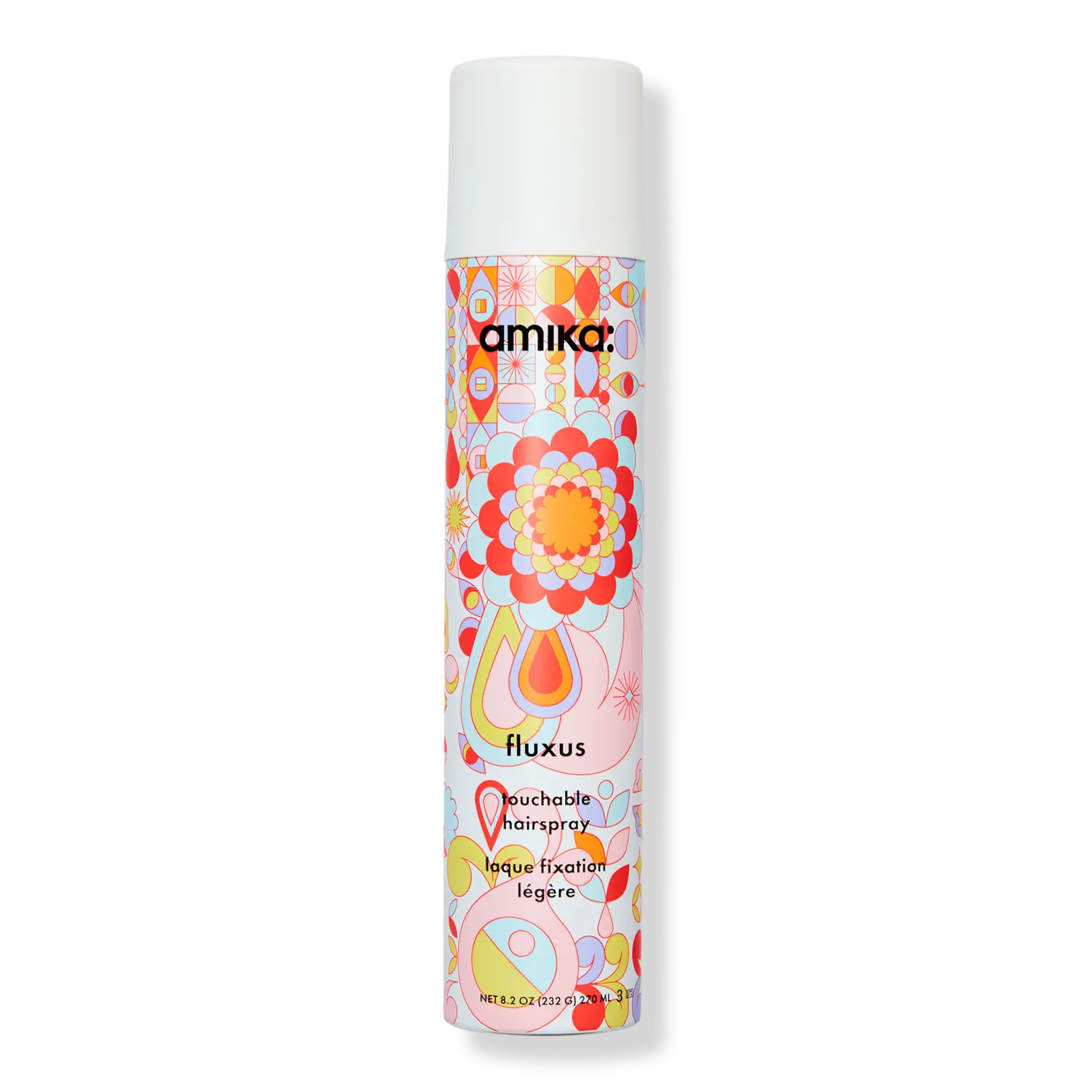 Лак для волос Fluxus Touchable amika, 8.2 oz
Лак для волос Fluxus Touchable amika, 8.2 oz