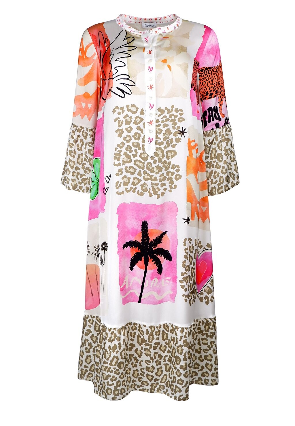 Дневное платье LEOPATCH AMORE LANG Grace, бежевый
Дневное платье LEOPATCH AMORE LANG Grace, бежевый