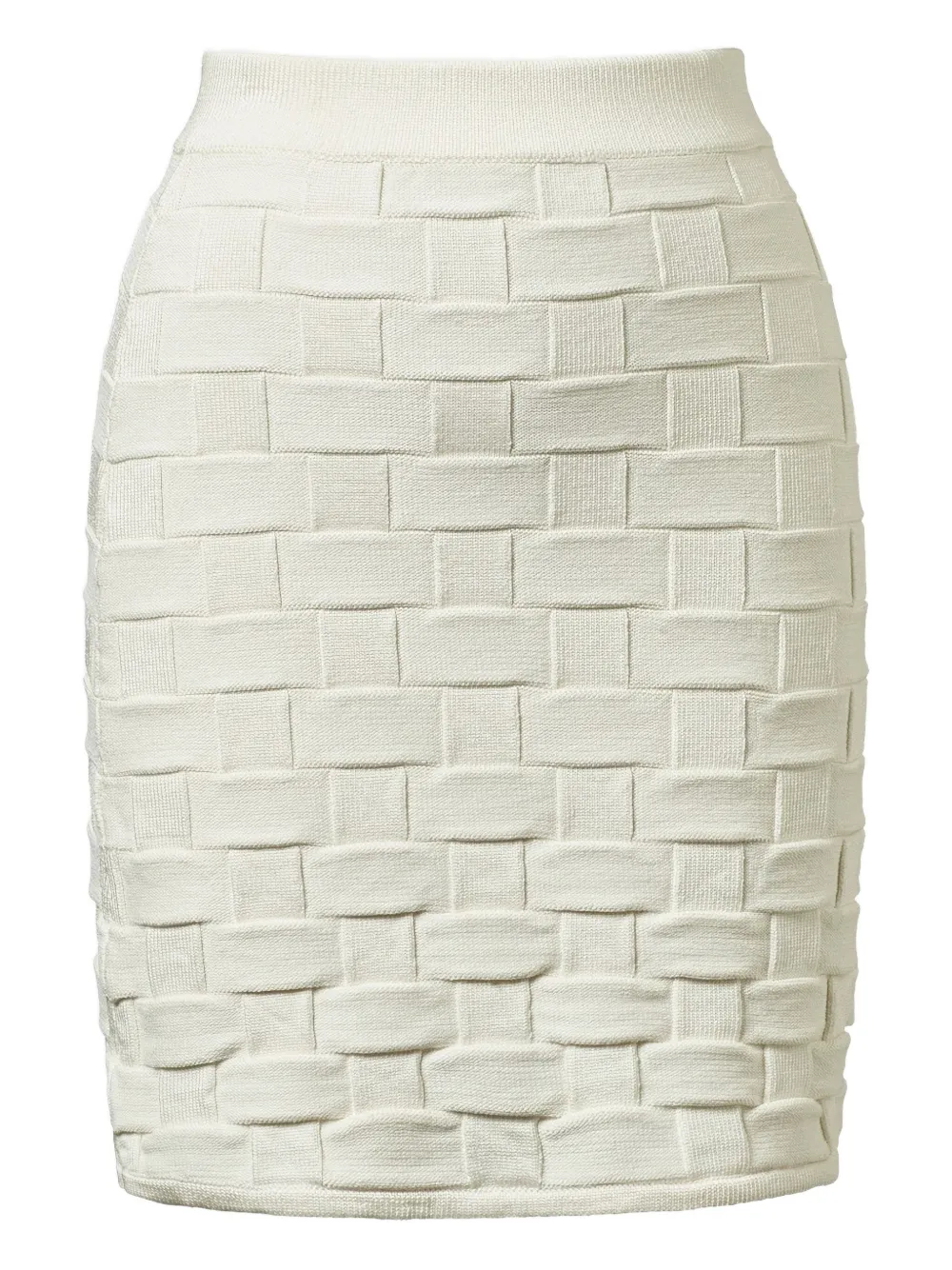Мини-юбка с кирпичным узором, вязаная пепельного цвета TOVE, белый
Мини-юбка с кирпичным узором, вязаная пепельного цвета TOVE, белый