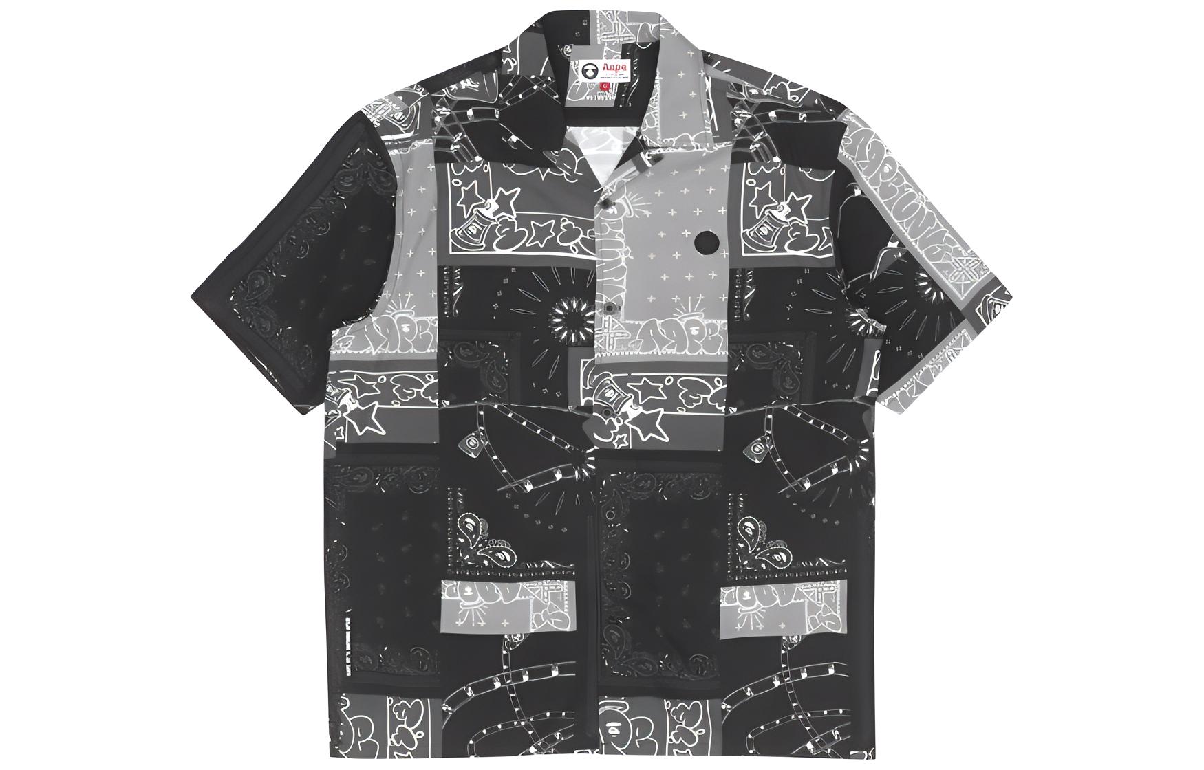 Aape Мужская черная рубашка
Aape Мужская черная рубашка