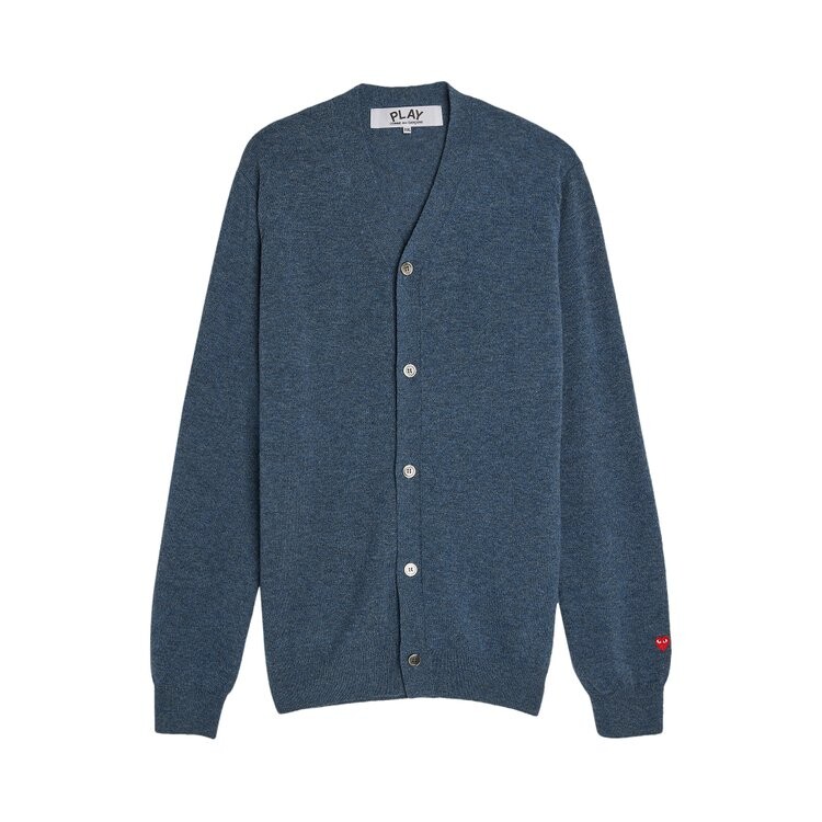 Кардиган Comme Des Garçons Comme des Garçons PLAY Small Heart Cardigan, синий
Кардиган Comme Des Garçons Comme des Garçons PLAY Small Heart Cardigan, синий