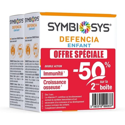 Symbiosys Defencia Enfant 30 палочек - Упаковка из 2 шт Biocodex
Symbiosys Defencia Enfant 30 палочек - Упаковка из 2 шт Biocodex