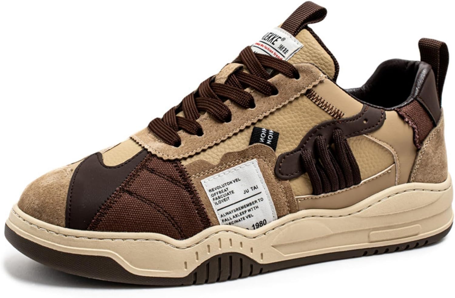 Мужские модные кроссовки с разноцветными заплатками на шнуровке, удобные, легкие, повседневные, с дышащей и нескользящей подошвой для ежедневного ношения, городской езды, зала, кампуса и катания на скейтборде Yrzhgdl
Мужские модные кроссовки с разноцветными заплатками на шнуровке, удобные, легкие, повседневные, с дышащей и нескользящей подошвой для ежедневного ношения, городской езды, зала, кампуса и катания на скейтборде Yrzhgdl