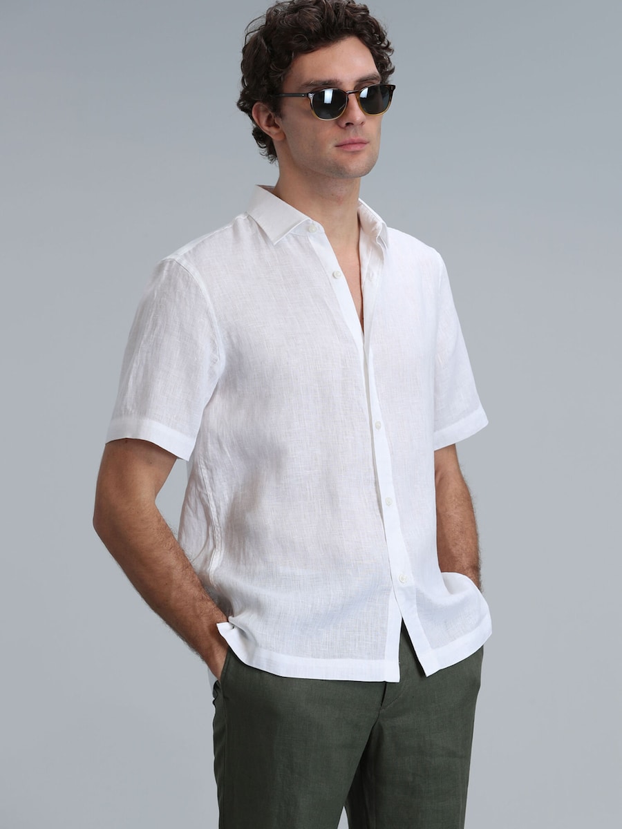 Рубашка на пуговицах Comfort fit Lufian Bert, белый
Рубашка на пуговицах Comfort fit Lufian Bert, белый