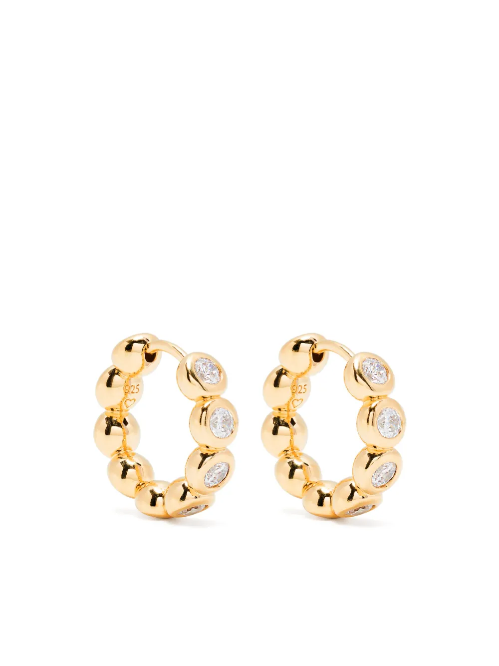 Маленькие серьги-кольца Tennis Missoma, золотистый
Маленькие серьги-кольца Tennis Missoma, золотистый