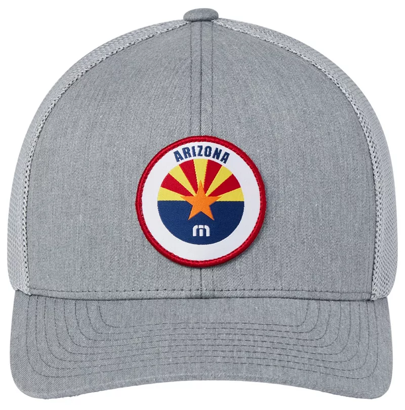 Мужская кепка для гольфа TravisMathew Prickly Pear 2.0 AZ State, цвет Heather Grey
Мужская кепка для гольфа TravisMathew Prickly Pear 2.0 AZ State, цвет Heather Grey