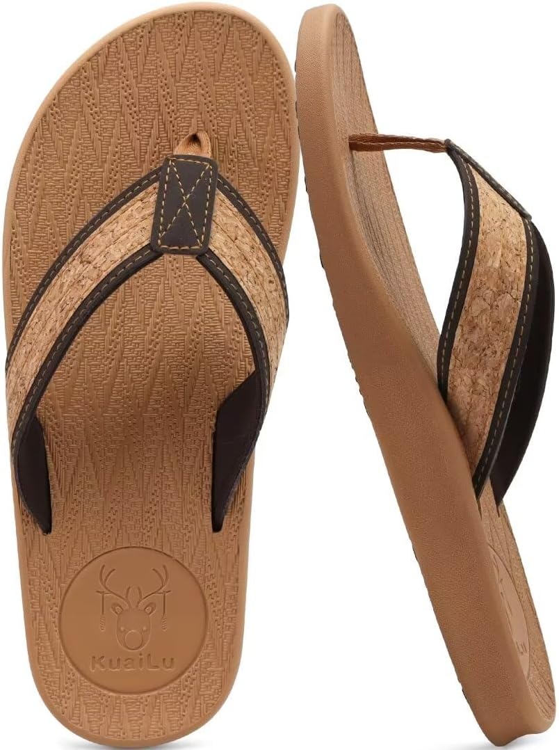Мужские сланцы KuaiLu с поддержкой свода стопы, удобные летние пляжные шлепанцы, сандалии на тонкой подошве с йога-пеной, тапочки без застежек, хаки
Мужские сланцы KuaiLu с поддержкой свода стопы, удобные летние пляжные шлепанцы, сандалии на тонкой подошве с йога-пеной, тапочки без застежек, хаки