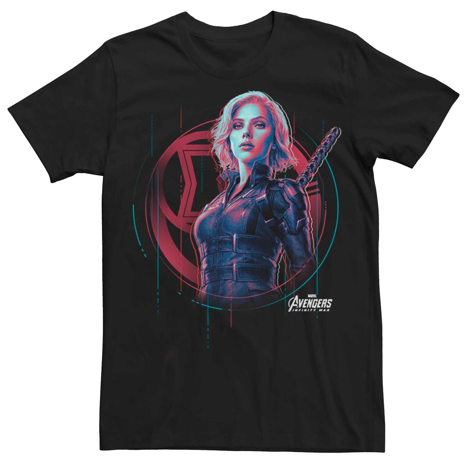 Мужская футболка Marvel Avengers: Infinity War Black Widow Tech Licensed Character
Мужская футболка Marvel Avengers: Infinity War Black Widow Tech Licensed Character