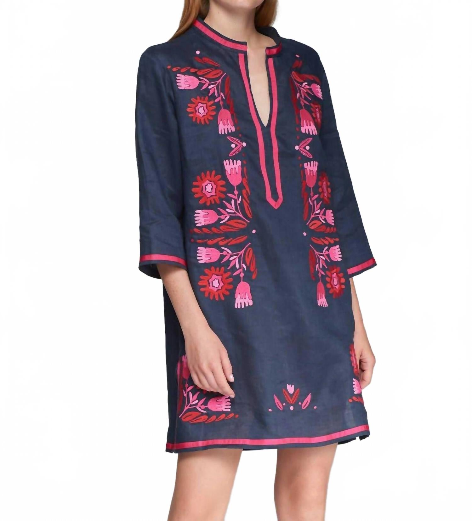 Платье-кафтан темно-синего/розового цвета Dalia Vilagallo, темно-синий/розовый
Платье-кафтан темно-синего/розового цвета Dalia Vilagallo, темно-синий/розовый