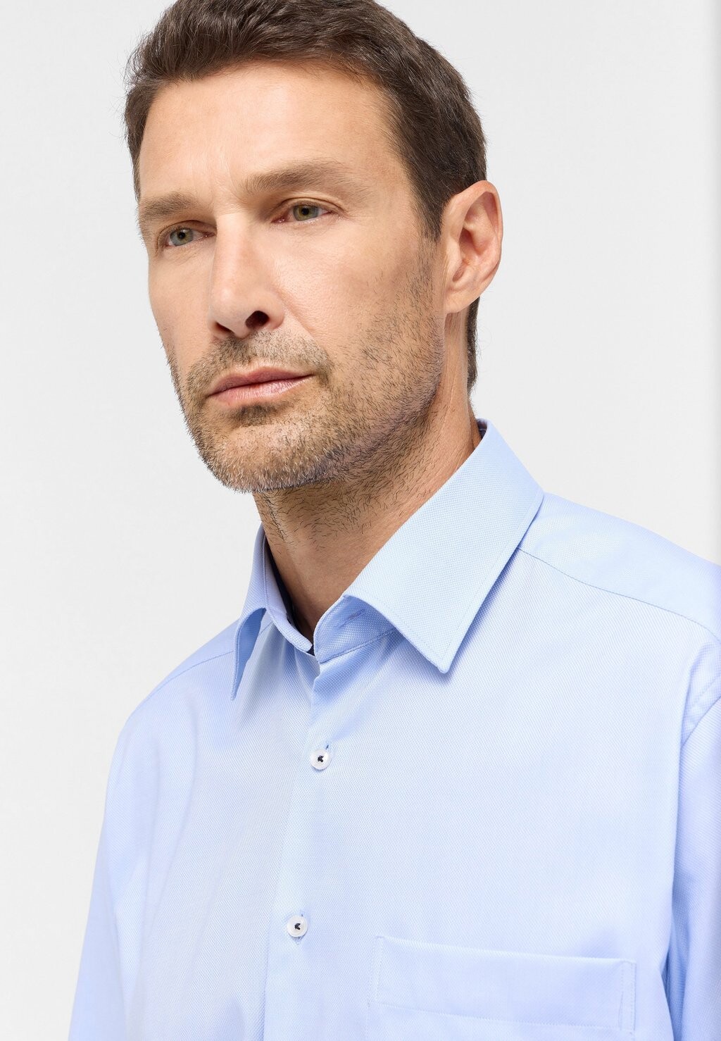Рубашка COMFORT FIT Eterna, светло-голубой
Рубашка COMFORT FIT Eterna, светло-голубой