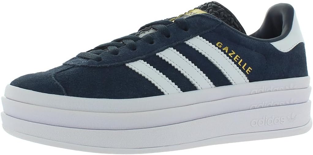 Детские кроссовки adidas Gazelle Bold, белый/синий
Детские кроссовки adidas Gazelle Bold, белый/синий