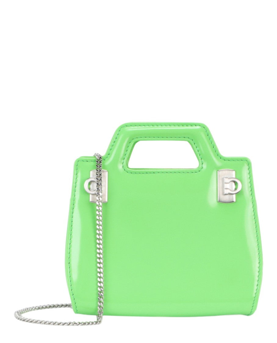 Ванда мини-сумка через плечо Salvatore Ferragamo, зеленый
Ванда мини-сумка через плечо Salvatore Ferragamo, зеленый