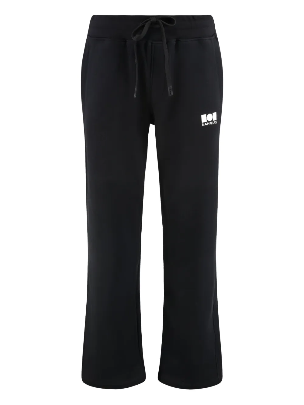 Хлопковые спортивные брюки с логотипом Nahmias, черный
Хлопковые спортивные брюки с логотипом Nahmias, черный