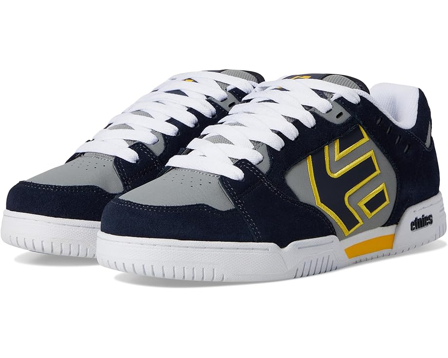 Кроссовки etnies Faze, цвет Navy/Grey/Yellow
Кроссовки etnies Faze, цвет Navy/Grey/Yellow