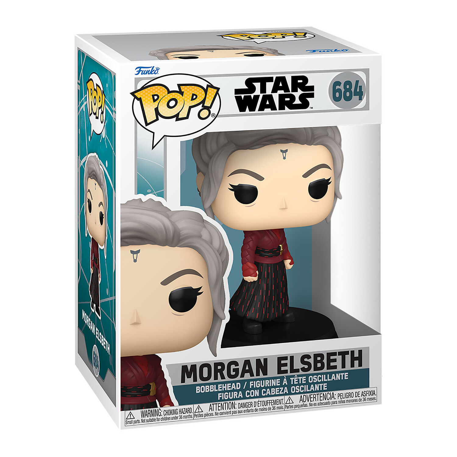 Фигурка Пупса Funko Pop Морган Элсбет - Асока из Звездных войн
Фигурка Пупса Funko Pop Морган Элсбет - Асока из Звездных войн