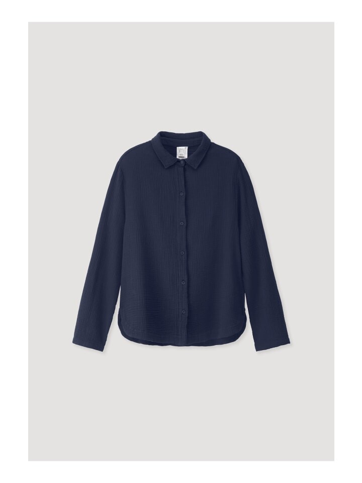 Ночная рубашка Hessnatur Shirt, темно-синий
Ночная рубашка Hessnatur Shirt, темно-синий