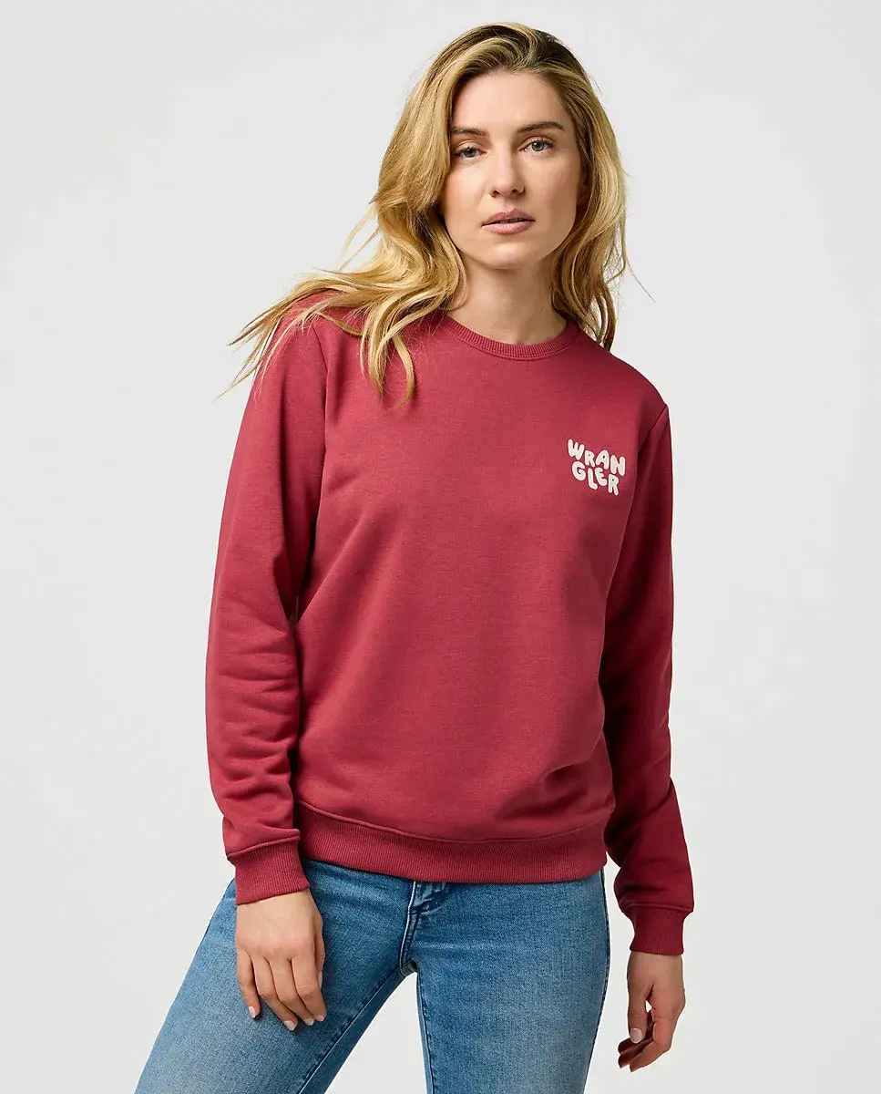 Женская толстовка прямого кроя Wrangler, красный
Женская толстовка прямого кроя Wrangler, красный