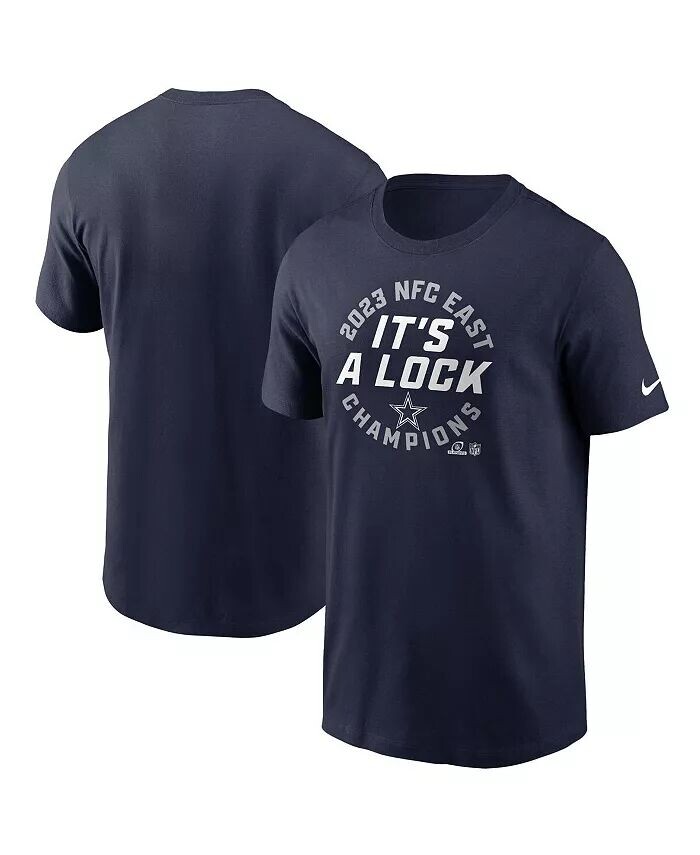 Мужская темно-синяя футболка Dallas Cowboys 2023 NFC East Division Champions Locker Room Trophy Collection Nike
Мужская темно-синяя футболка Dallas Cowboys 2023 NFC East Division Champions Locker Room Trophy Collection Nike