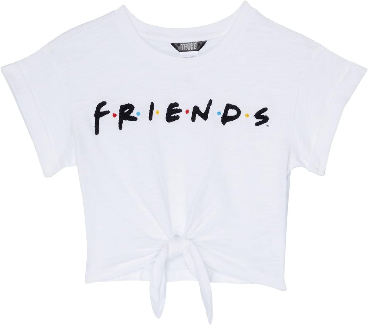 Футболка TRUCE Crop Tie Front Friends Tee, белый
Футболка TRUCE Crop Tie Front Friends Tee, белый