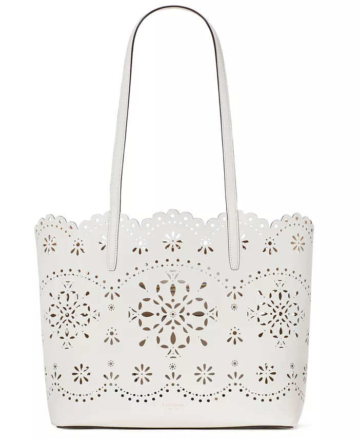 Сумка-тоут Do It All из перфорированной кожи kate spade new york, черный
Сумка-тоут Do It All из перфорированной кожи kate spade new york, черный