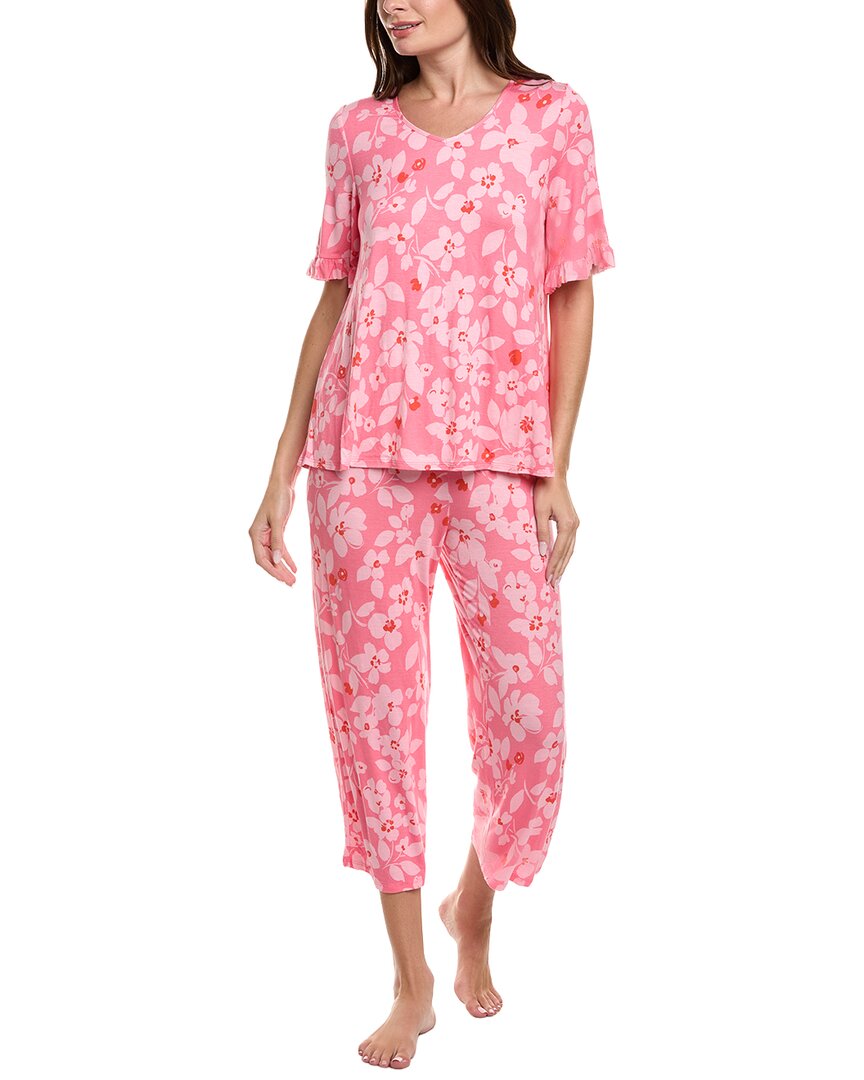 Пижамный комплект Ellen Tracy из двух частей с широкими штанинами Ellen Tracy, розовый
Пижамный комплект Ellen Tracy из двух частей с широкими штанинами Ellen Tracy, розовый
