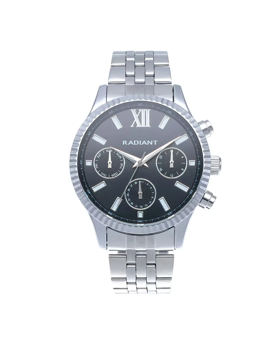 Мужские часы Alpha RA629702 из стали с серебристо-серым ремешком Radiant, серебрянный
Мужские часы Alpha RA629702 из стали с серебристо-серым ремешком Radiant, серебрянный