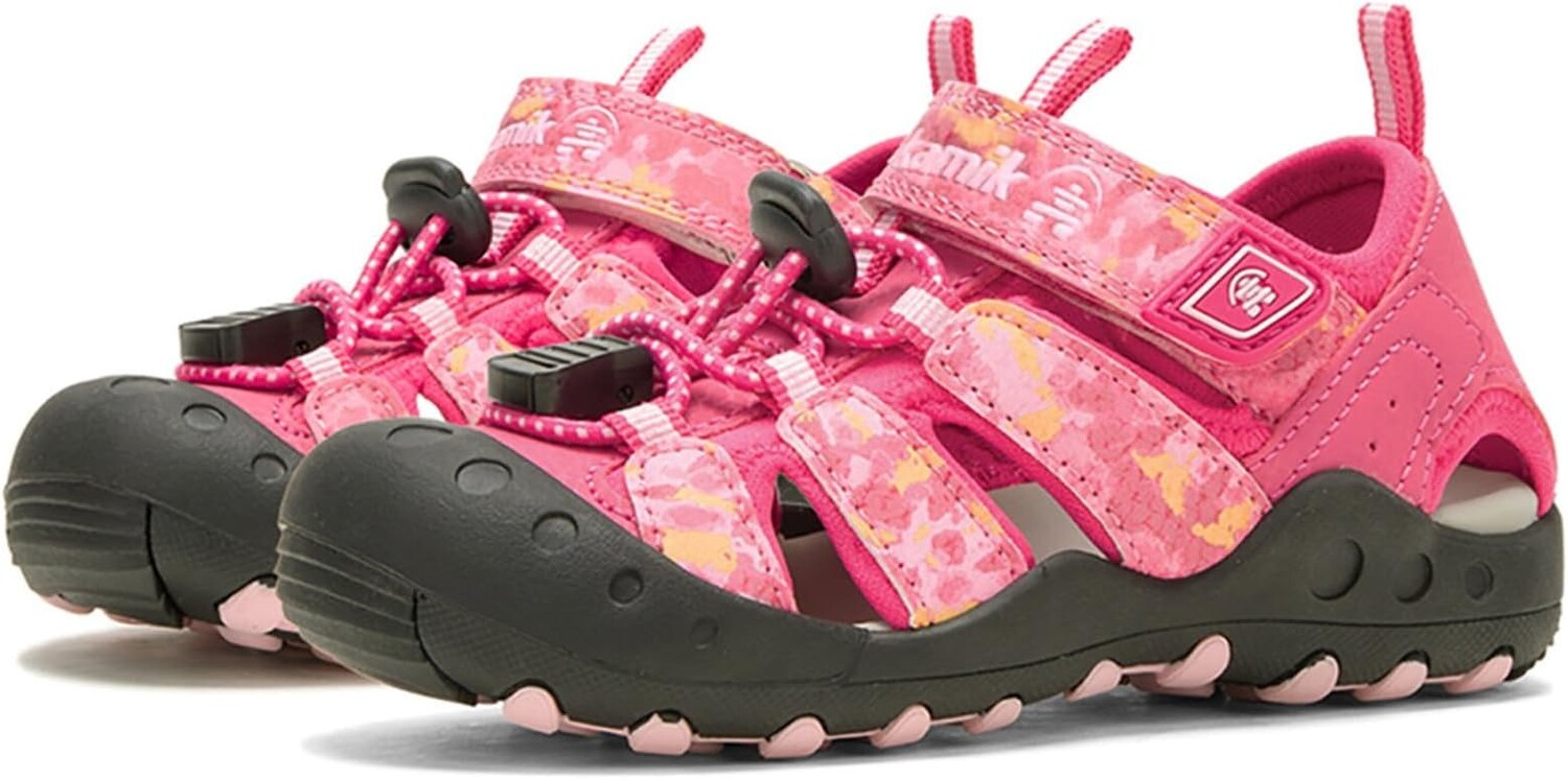 Сандалии Kamik Kids Crab Print, розовый
Сандалии Kamik Kids Crab Print, розовый