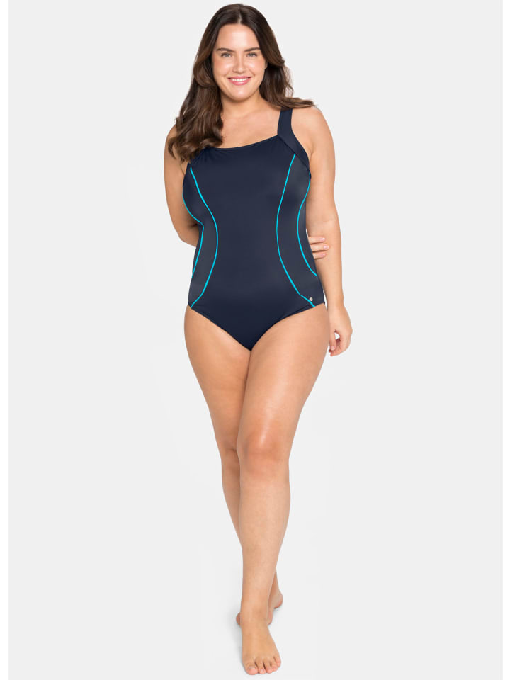 Купальник sheego, темно-синий
Купальник sheego, темно-синий