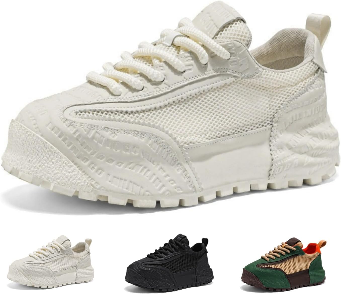 Мужские ретро-кроссовки MACEFIL на массивной подошве, стиль «папа», дышащая сетка, противоскользящие, повседневные спортивные обувь, белый
Мужские ретро-кроссовки MACEFIL на массивной подошве, стиль «папа», дышащая сетка, противоскользящие, повседневные спортивные обувь, белый