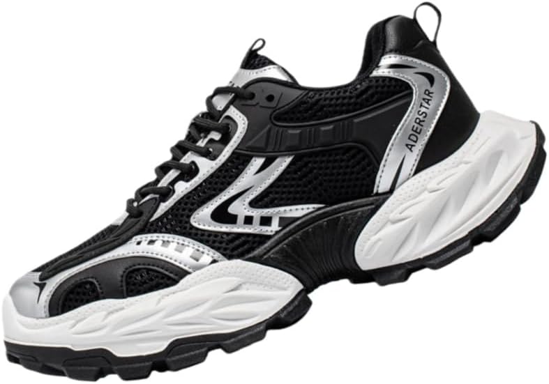 Мужские стильные кроссовки с толстой подошвой, универсальные, с сетчатой поверхностью, дышащие, повседневные и спортивные Fmshi, черный
Мужские стильные кроссовки с толстой подошвой, универсальные, с сетчатой поверхностью, дышащие, повседневные и спортивные Fmshi, черный