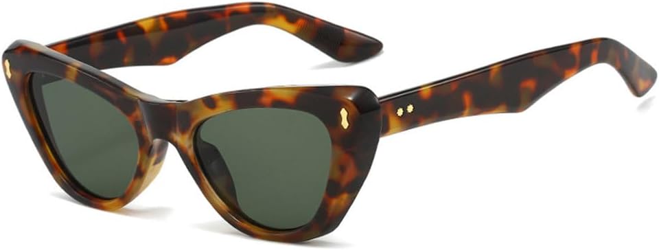 Панк-солнцезащитные очки «кошачий глаз» для женщин и мужчин. Модные солнцезащитные очки для женщин в винтажном стиле с защитой от ультрафиолета UV400 TYUVIVO, Leopard-green
Панк-солнцезащитные очки «кошачий глаз» для женщин и мужчин. Модные солнцезащитные очки для женщин в винтажном стиле с защитой от ультрафиолета UV400 TYUVIVO, Leopard-green