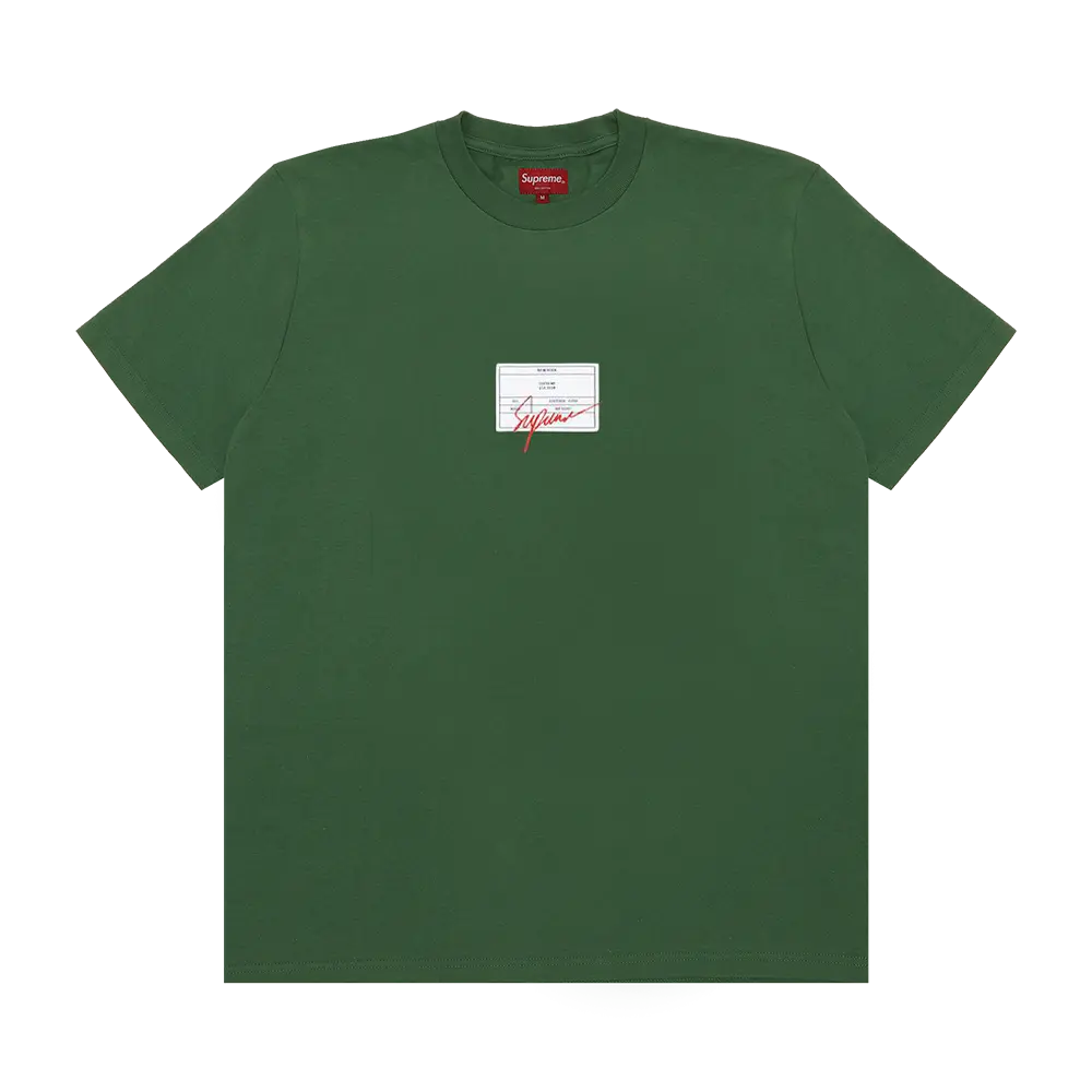 Топ с короткими рукавами Supreme Signature Label, цвет Оливковый
Топ с короткими рукавами Supreme Signature Label, цвет Оливковый