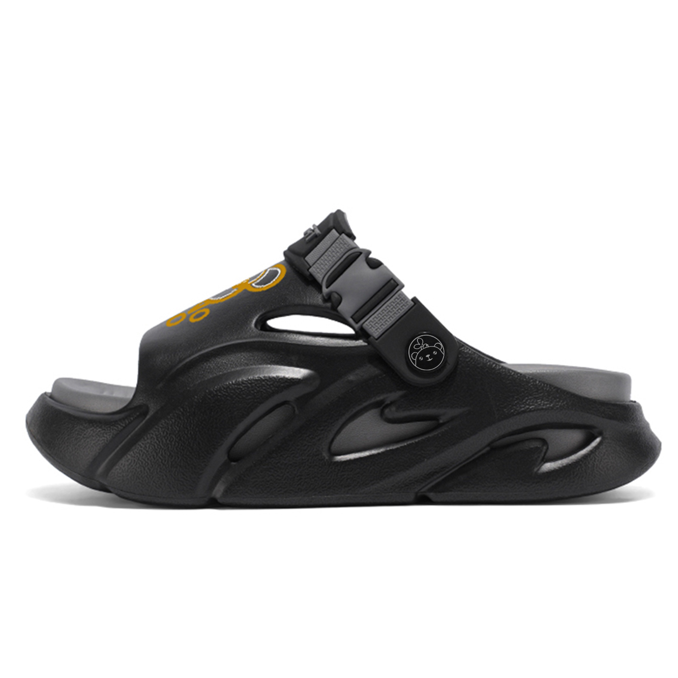 Budding Bear Пляжные сандалии унисекс черно-серые, цвет Black Gray
Budding Bear Пляжные сандалии унисекс черно-серые, цвет Black Gray