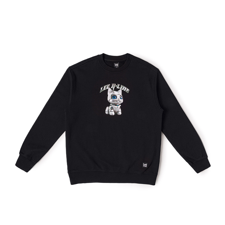 Lee Свитшот унисекс черный FW24
Lee Свитшот унисекс черный FW24