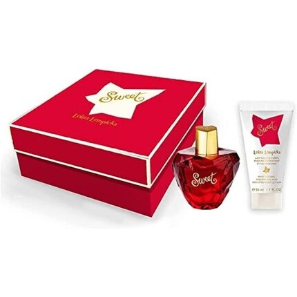 Lolita Lempicka Sweet Gift Set 50ml Edp 75ml Body Lotion
Lolita Lempicka Sweet Gift Set 50ml Edp 75ml Body Lotion