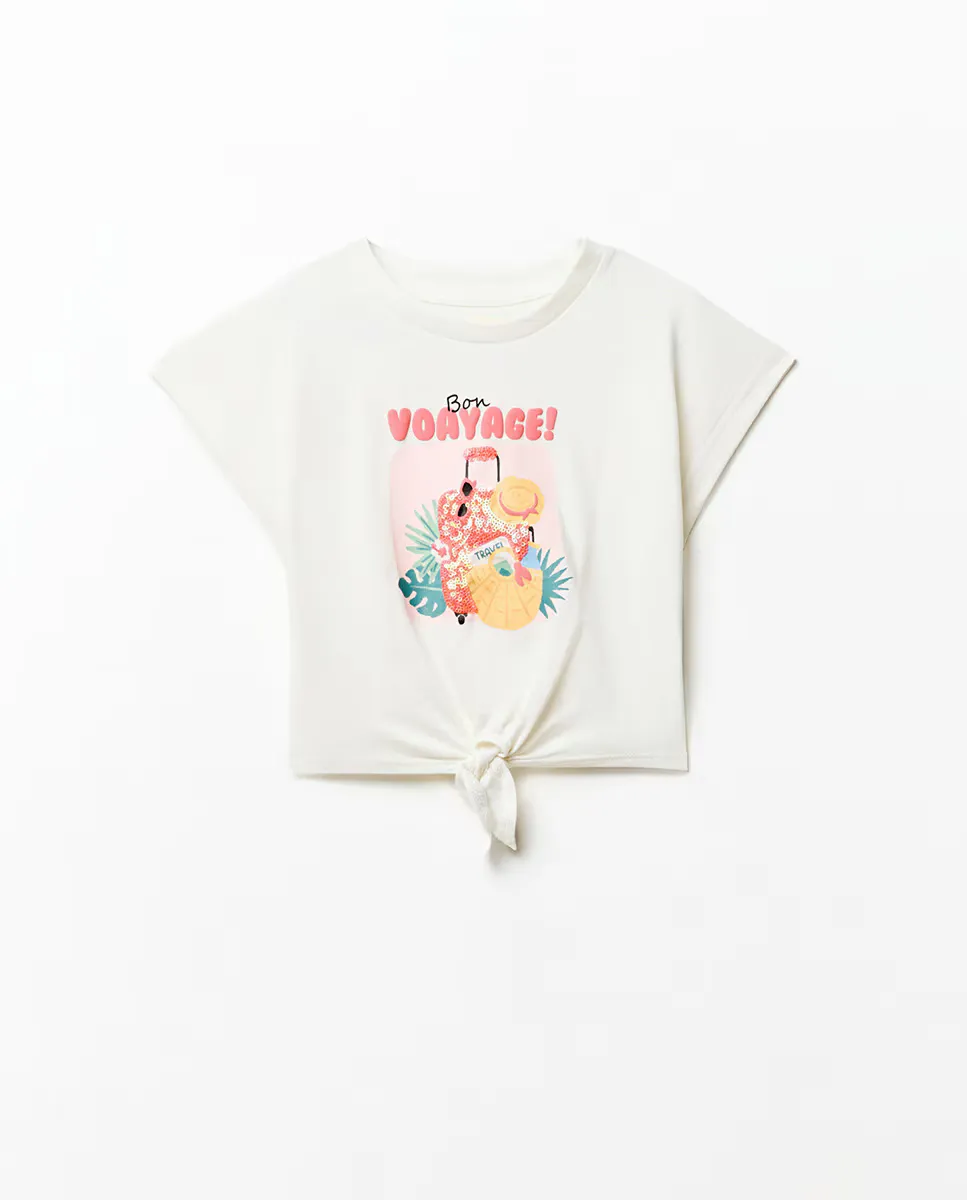 Футболка с узлом Sfera, цвет Crudo
Футболка с узлом Sfera, цвет Crudo