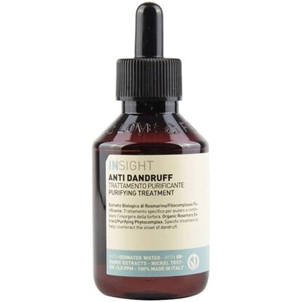 Insight Очищающий лосьон против перхоти 100 мл
Insight Очищающий лосьон против перхоти 100 мл