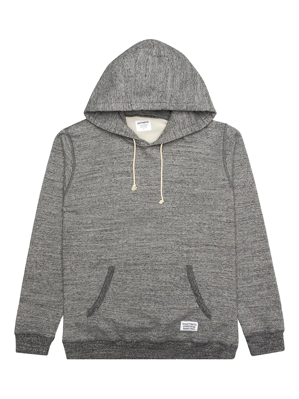 Хлопковая толстовка с капюшоном WACKO MARIA, серый
Хлопковая толстовка с капюшоном WACKO MARIA, серый