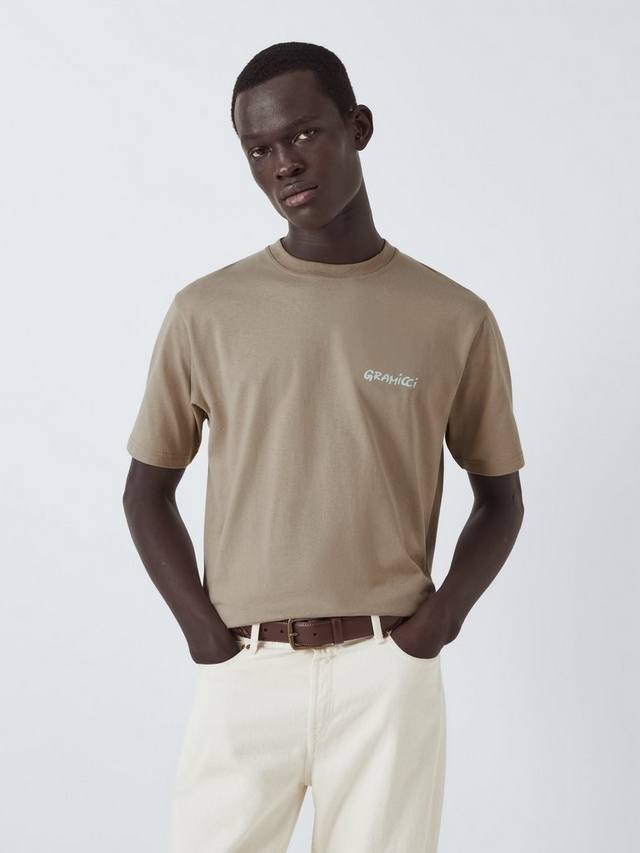 Стильная футболка с графическим принтом Gramicci, хаки
Стильная футболка с графическим принтом Gramicci, хаки