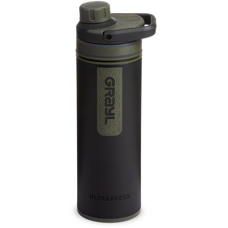 Бутылка с фильтром для воды Ultrapress Purifier Grayl, черный
Бутылка с фильтром для воды Ultrapress Purifier Grayl, черный