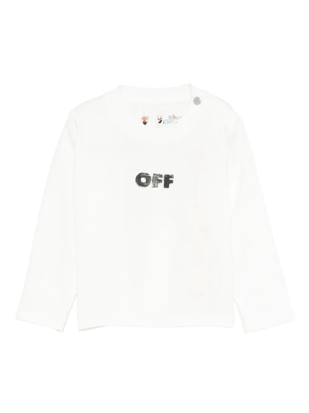 Лонгслив с принтом-логотипом OFF-WHITE KIDS, белый
Лонгслив с принтом-логотипом OFF-WHITE KIDS, белый