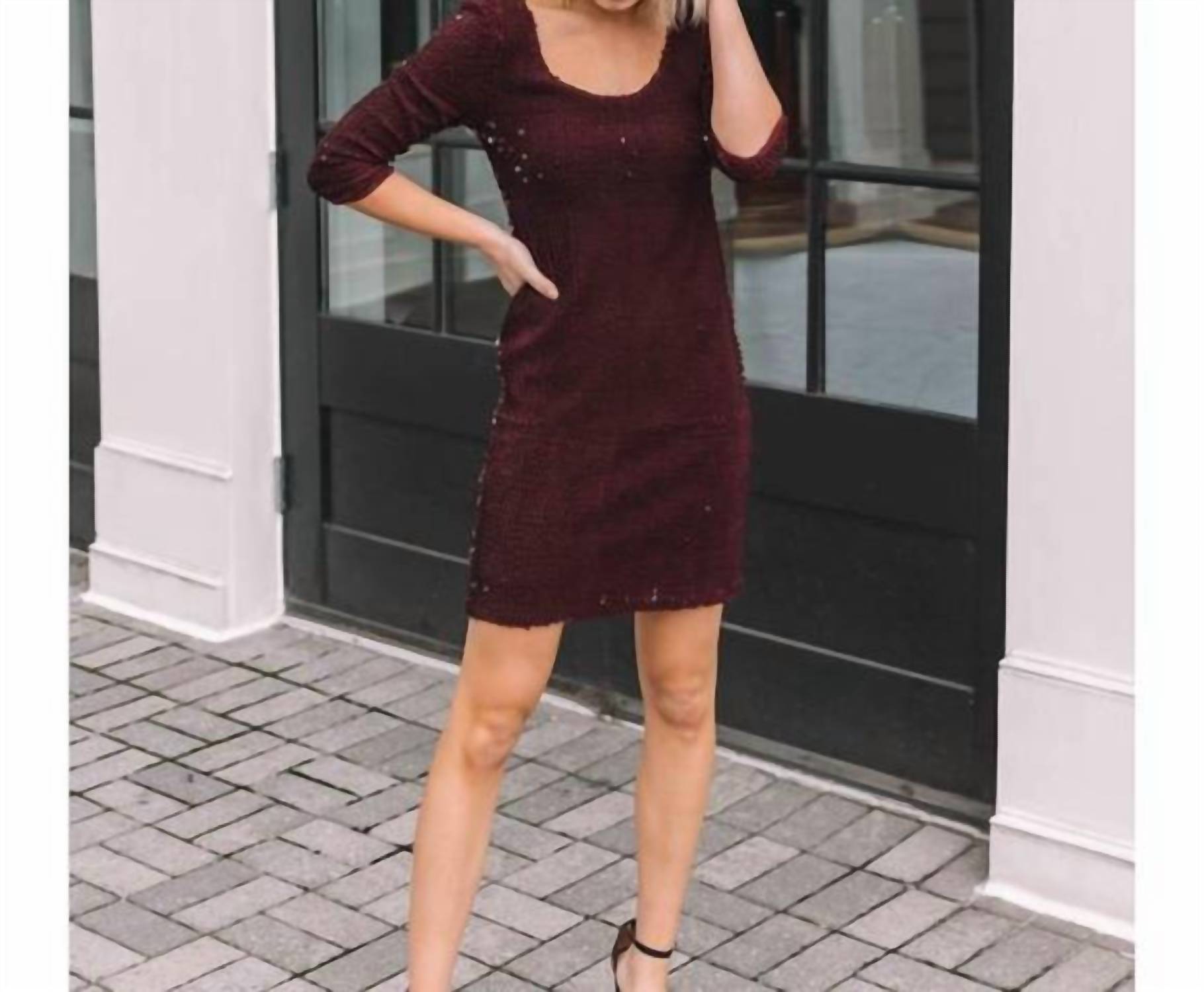 Платье Casablanca в цвете Boysenberry BB Dakota
Платье Casablanca в цвете Boysenberry BB Dakota