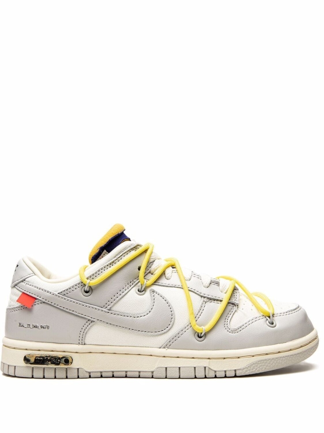 Кроссовки Dunk Low из коллаборации с Off-White Nike X Off-White, серый
Кроссовки Dunk Low из коллаборации с Off-White Nike X Off-White, серый
