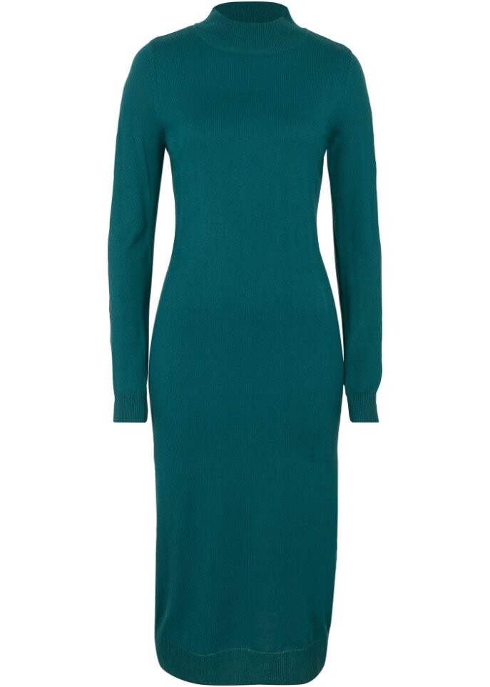Трикотажное платье с воротником стойкой Bpc Bonprix Collection, зеленый
Трикотажное платье с воротником стойкой Bpc Bonprix Collection, зеленый