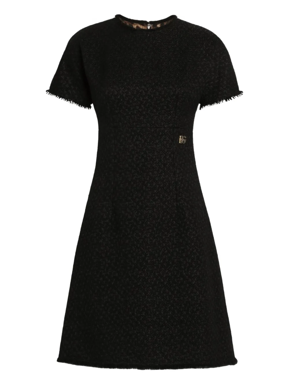 Платье с короткими рукавами и бахромой DOLCE & GABBANA
Платье с короткими рукавами и бахромой DOLCE & GABBANA