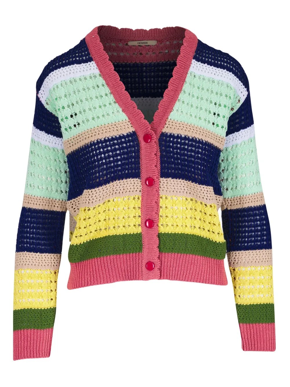 Кардиган в полоску Odeeh, синий
Кардиган в полоску Odeeh, синий