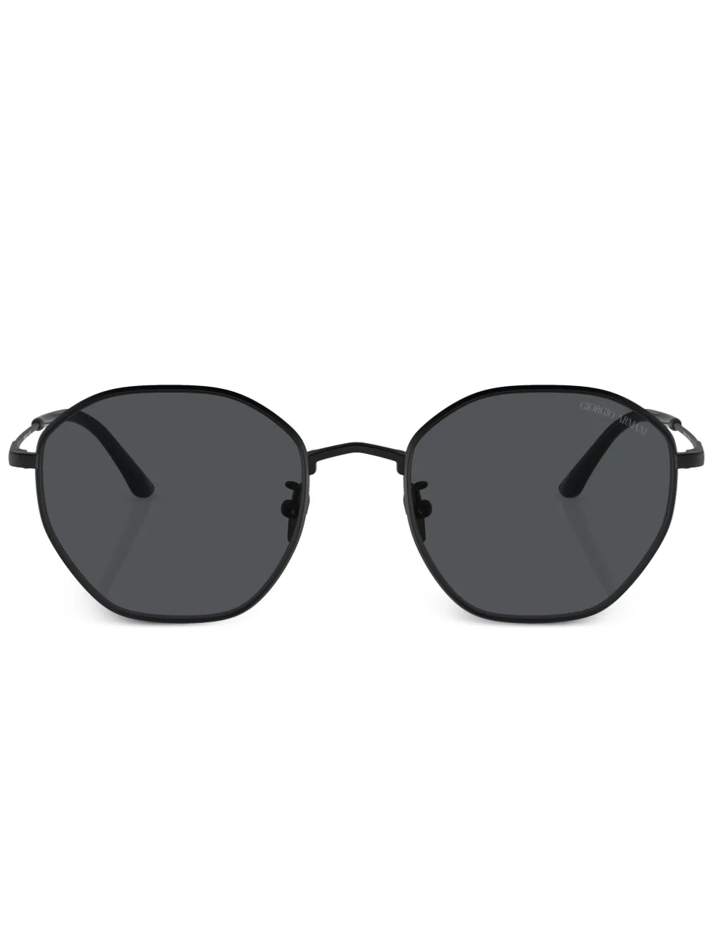 Солнцезащитные очки с геометрической оправой и тонированными линзами GIORGIO ARMANI, черный
Солнцезащитные очки с геометрической оправой и тонированными линзами GIORGIO ARMANI, черный