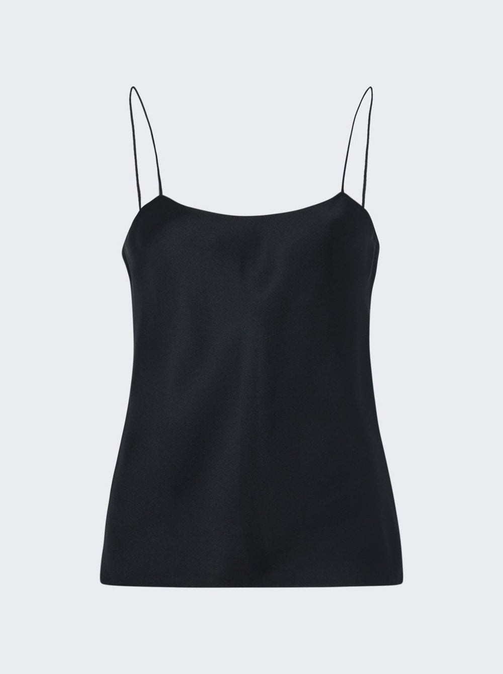 Шелковый топ Biggins The Row, черный
Шелковый топ Biggins The Row, черный