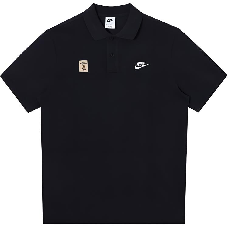 Рубашка поло унисекс черная Nike, черный
Рубашка поло унисекс черная Nike, черный