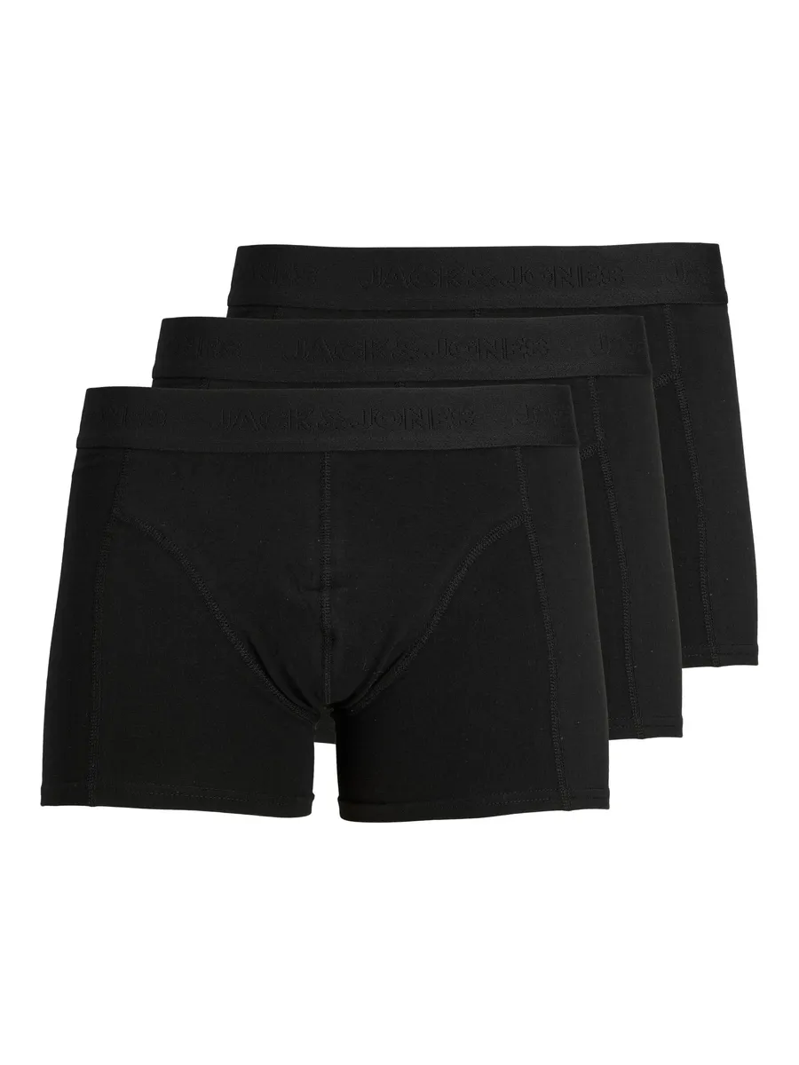Сундуки Jack & Jones "JACWAISTBAND TRUNKS 3 PACK NOOS" (3 шт. в упаковке, 3 шт. в упаковке), черный
Сундуки Jack & Jones "JACWAISTBAND TRUNKS 3 PACK NOOS" (3 шт. в упаковке, 3 шт. в упаковке), черный